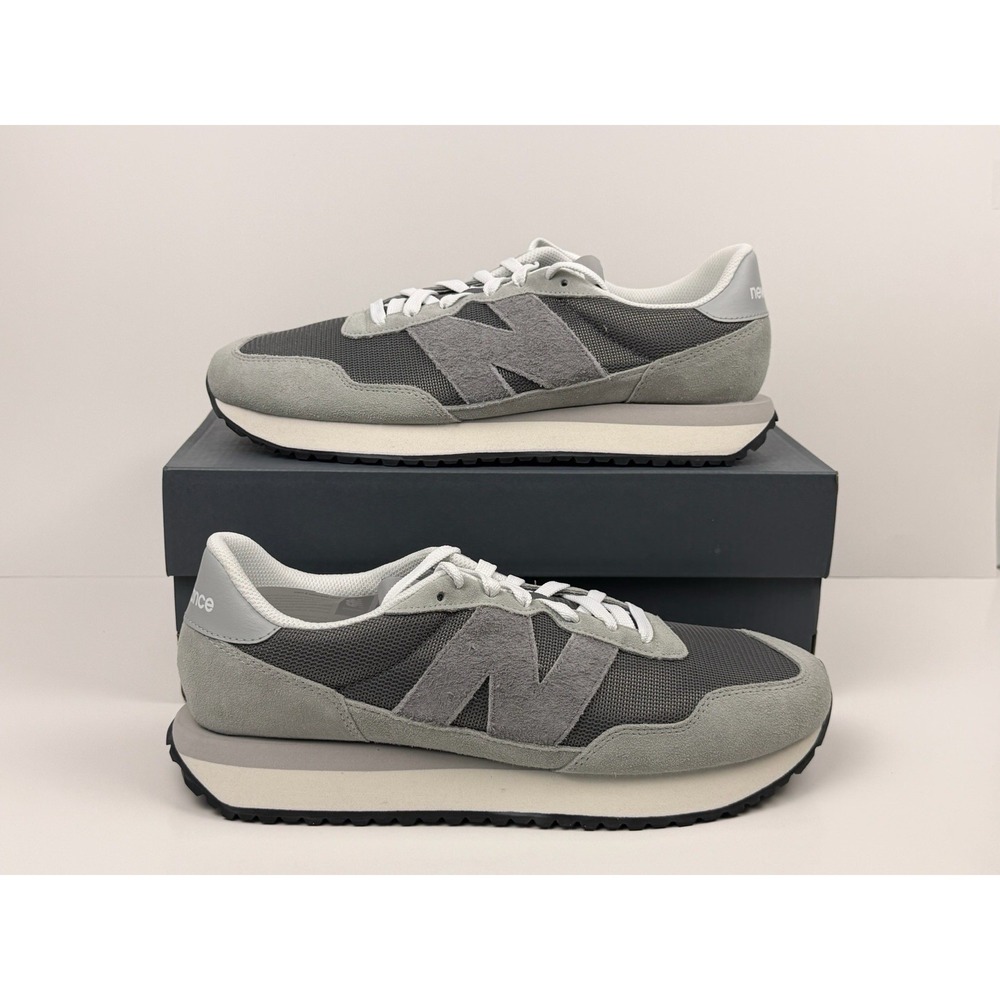 New Balance 237 Running‎ Sneakers Men's Size 11 Grey/Grey/White M2373IT